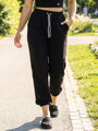 Damskie czarne spodnie dresowe VSB PATTY