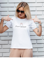 VSB PROSECCO PRINCESS női póló - fehér