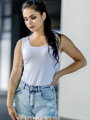 Dámske tielko TANK TOP v bielej farbe
