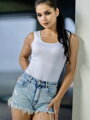 Dámske tielko TANK TOP v bielej farbe