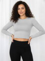 Női hosszú ujjú crop top póló VSB AMI
