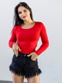 Női hosszú ujjú alsóing VS-DN 1902 LENA RED