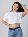 Dámsky basic biely croptop VSB LILLY 