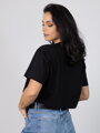 Čierny oversize VSB LILLY croptop 