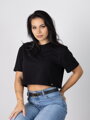 Čierny oversize VSB LILLY croptop 