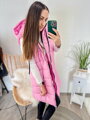Női hosszú mellény BABYPINK színben