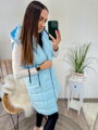 Női hosszú BABYBLUE mellény
