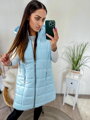 Női hosszú BABYBLUE mellény