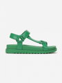 Sandále so zapínaním na suchý zips HM3199 zelené