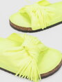 Neon sárga parafa strandpapucs F5