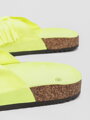 Neon sárga parafa strandpapucs F5