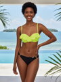 Csodás női bikini CARMEN-GF,02 C/B neon-sárga-fekete