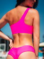 Női bikini felső VSB JULIE neon-rózsaszín