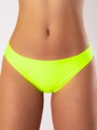 Női tangás fürdőruha alsó VSB SWIMWEAR neon sárga