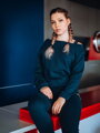 Női melegítő szett VSB -KATTY 02 petróleumzöld