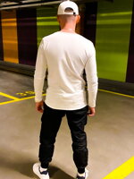 Športový pánsky nátelník VERSABE-01 white