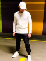 Športový pánsky nátelník VERSABE-01 white