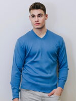 Pánsky sveter N12 modrý