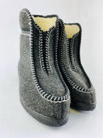 Pohodlné oteplené papuče s ovčím runom model 92 KAPCE 