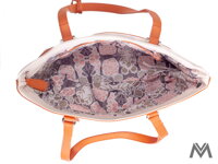 Dámska kabelka David Jones CM3115 kremova/orange