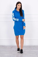 Športové šaty 62072 OFF WHITE modré 