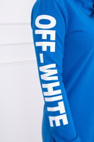 Športové šaty 62072 OFF WHITE modré 