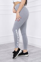 Dámske športové legíny BROOKLYN sivé 8882