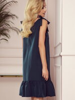 Elegantní dámské šaty 306-2 ROSITA smaragd 