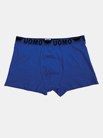 Bavlnené pánske modré boxerky UOMO