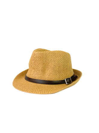 Pánsky slamený klobúk A-57 hnedý