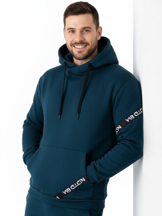 Pánska zateplená mikina VSB MAN v petrolej