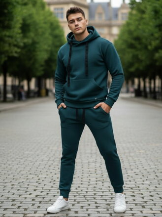 Pánska tepláková súprava VSB CLASSIC petrolej 