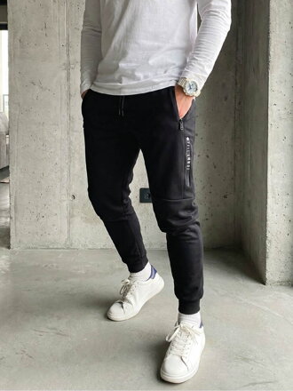 Férfi mackónadrág fekete színben