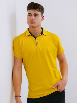 Férfi POLO trikó VSB VUGO sárga színben