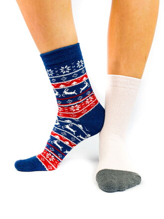 2pack Női karácsonyi zokni