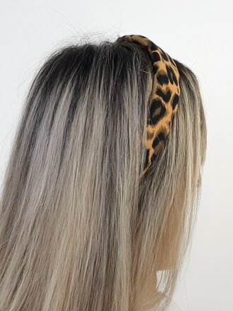 Leopardia čelenka hnedá