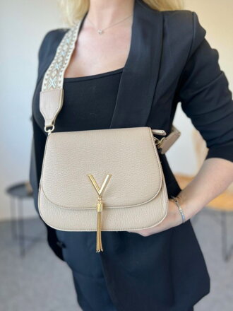 Barna női bőr crossbody kézitáska