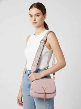 Elegáns női rózsaszín kézitáska