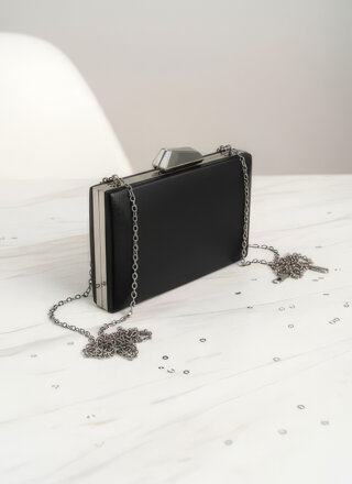 Elegantná dámska kabelka čierna Elegantná dámska kabelka čierna