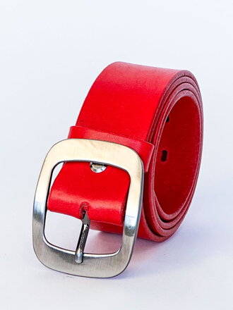 Dámský kožený pásek DM-2,5-24-018 red