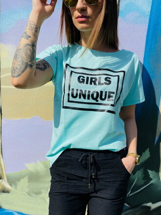 Női póló MFY GIRLS UNIQUE kék