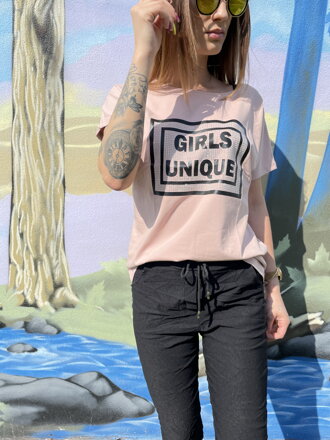 Női póló MFY GIRLS UNIQUE rózsaszín