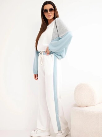 Dámsky pohodlný set mikiny a teplákov 26007