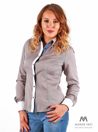 VERSABE Érdekes női ing Slim Fit  VS-DK1737