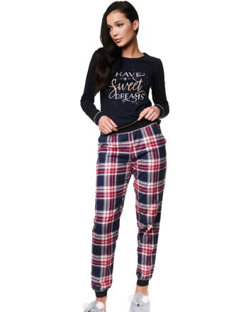 Női pizsama LADIES 39220 fekete