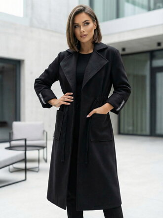 Női elegáns kabát VSB KLOE fekete 