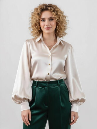 Női szatén blúz VSB ELEGANT