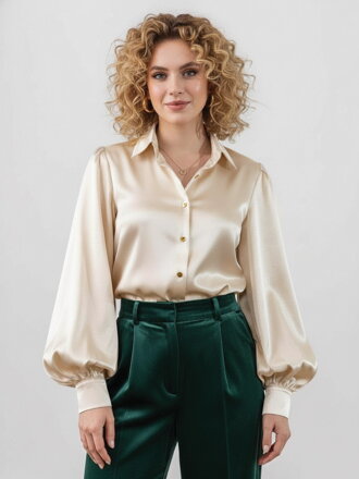 Női szatén blúz VSB ELEGANT