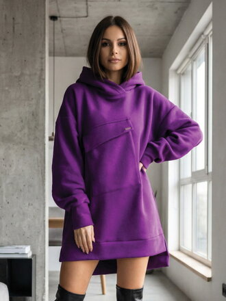 Hosszított melegítő felső VSB WELLA szilvakék