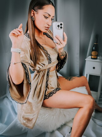 Luxus női szett  JANNYS VSB22 beige
